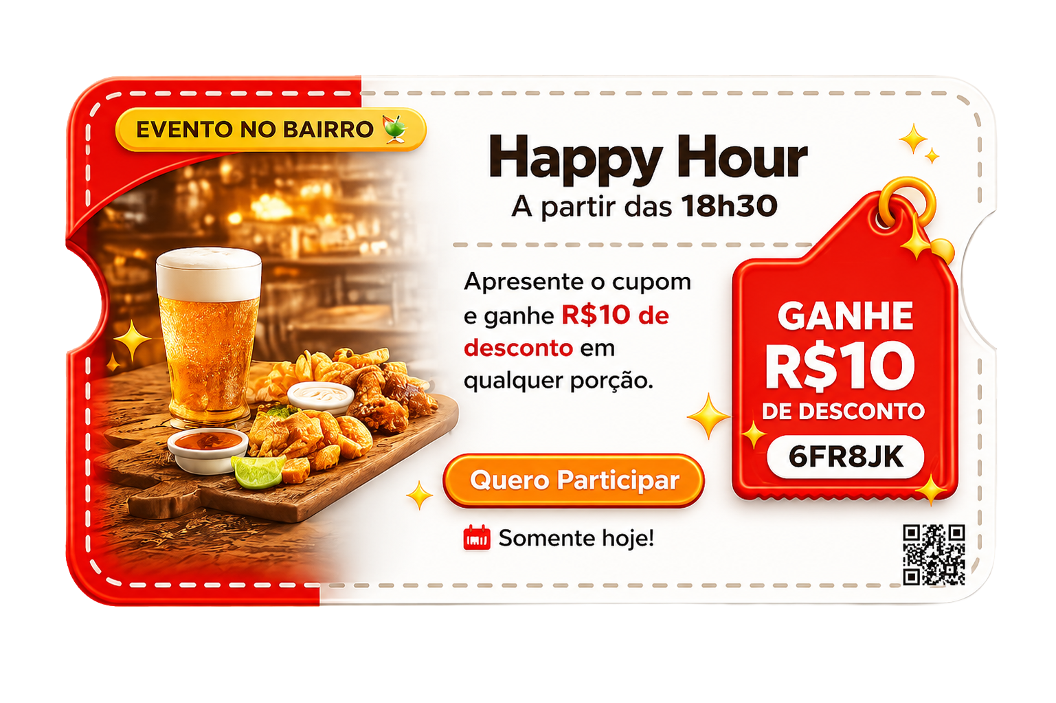 Exemplo de campanha: Eventos
